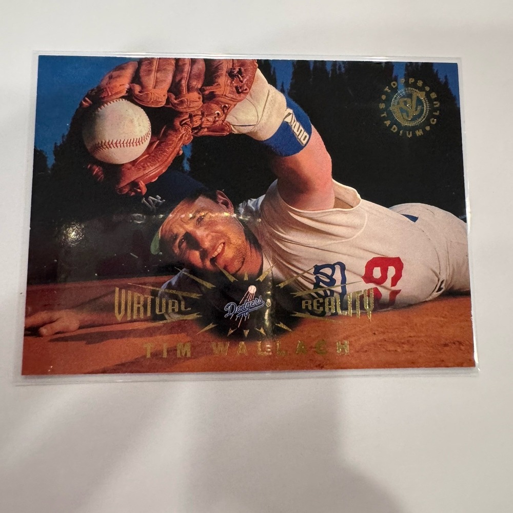 Tim Wallach 1995 Topps Stadium Club 1st Day Issue Dodgers